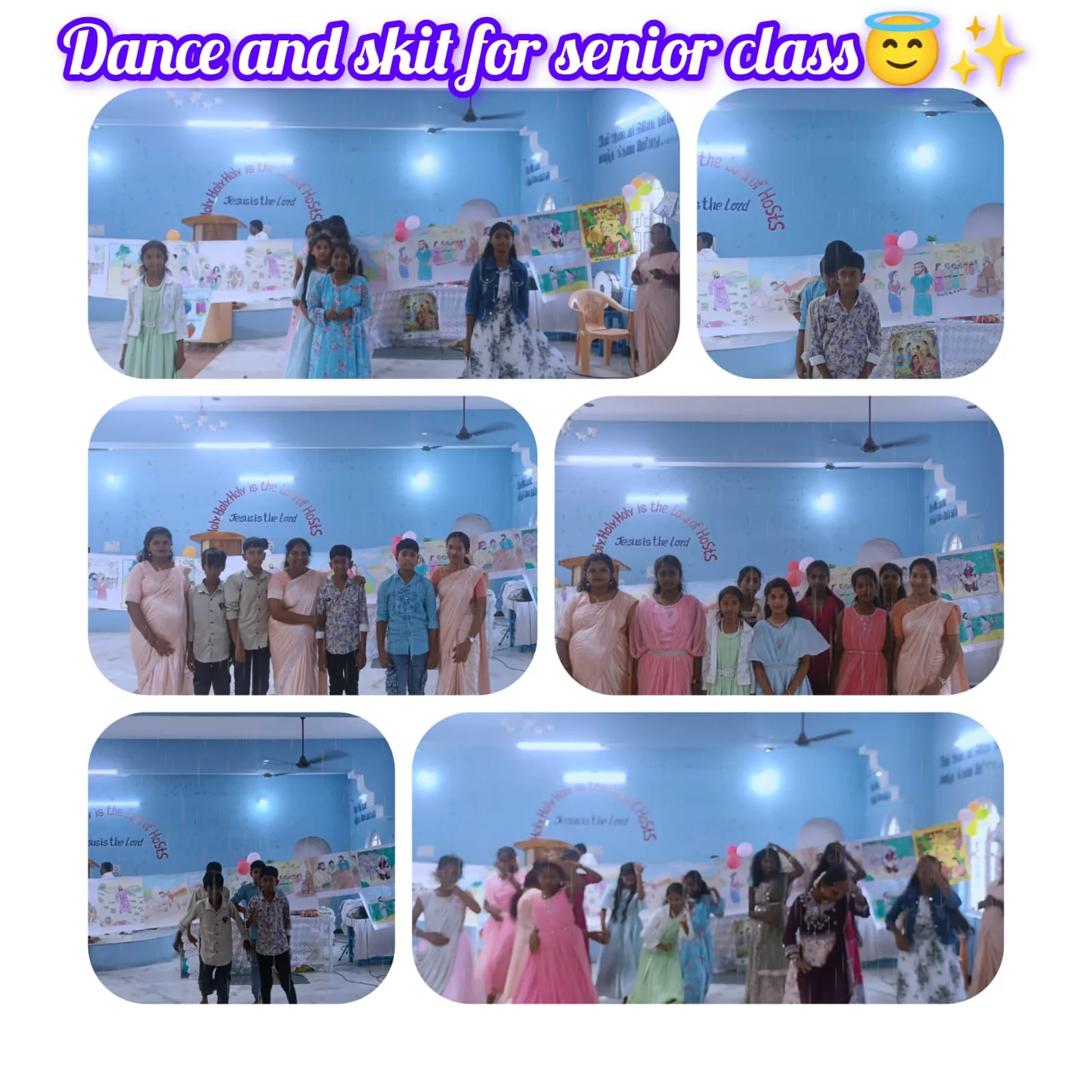 VBS senior class dance and skit